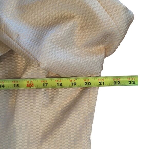 Evan-Picone Blazer Fully Lined Golden Butter 12P - Picture 5 of 9